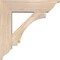Ekena Millwork Imperial Traditional Smooth Bracket w/ Offset Brace, Douglas Fir, 7 1/2"W x 28"D x 28"H BKT0806X28X28IMP01SDF - alternate 4